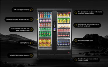 Haha Vending Smart 1200 ULTRA Cooler