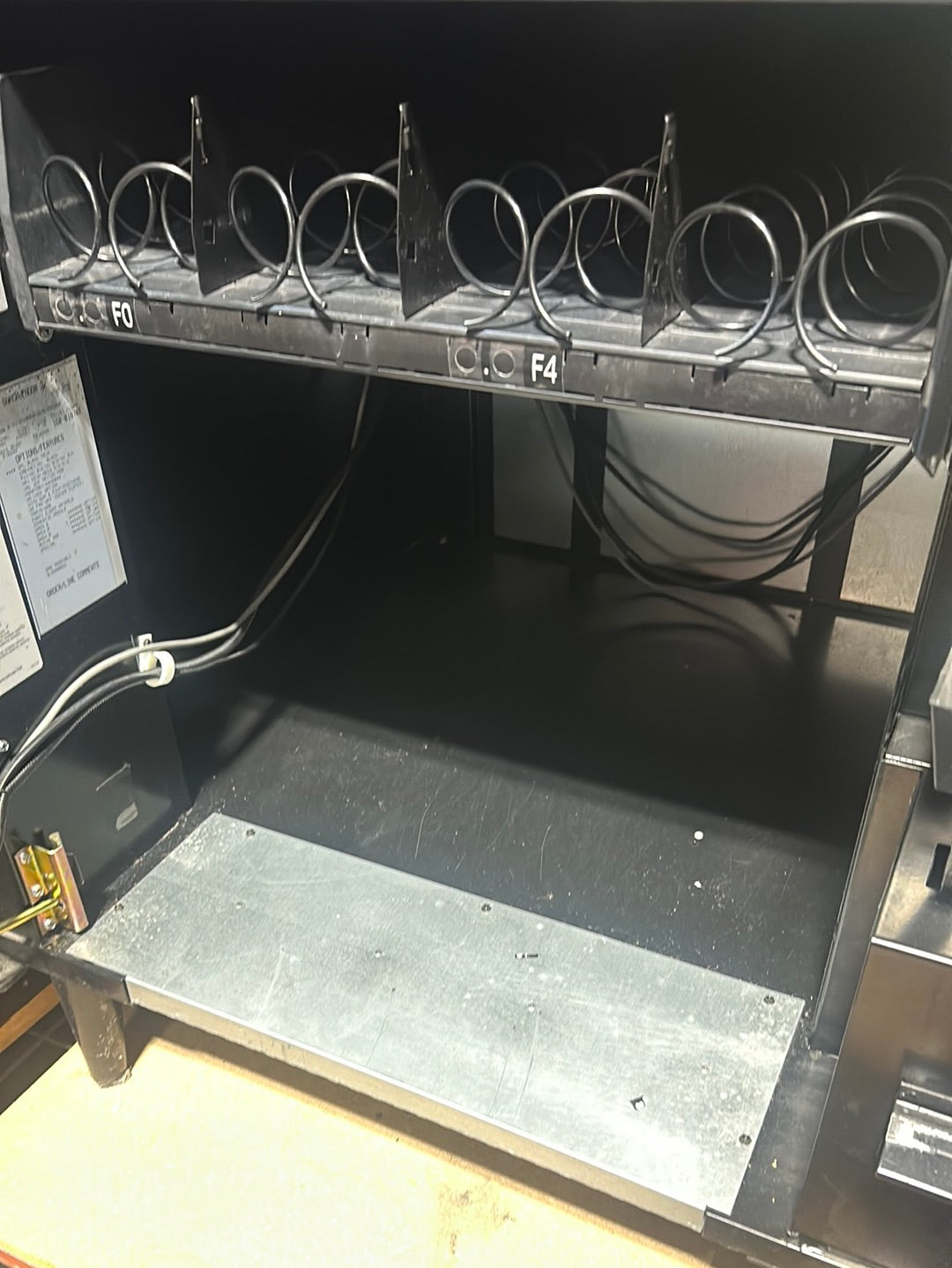 Refurbished Crane GPL 160D Snack Vending Machine – 28 Selections + Gum/Mint Slots, MDB, Credit Card Capable