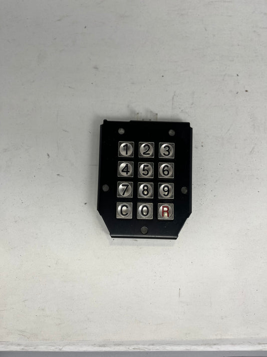 Wurlitzer 645 Snack Vending Machine Keypad – Fits IVC 1 & IVC 2 Boards (Used)