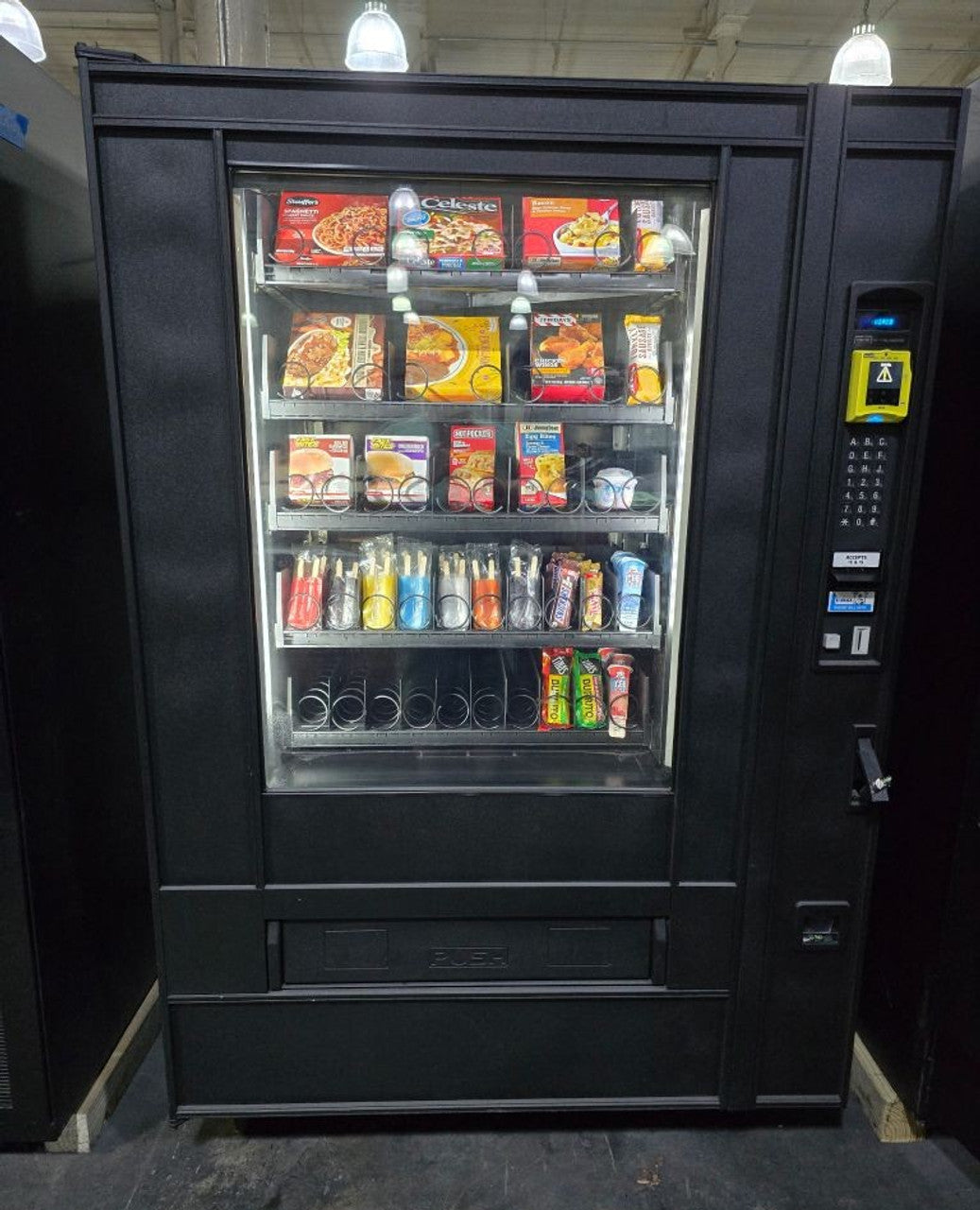 CRANE NATIONAL 455 FROZEN FOOD VENDING MACHINE