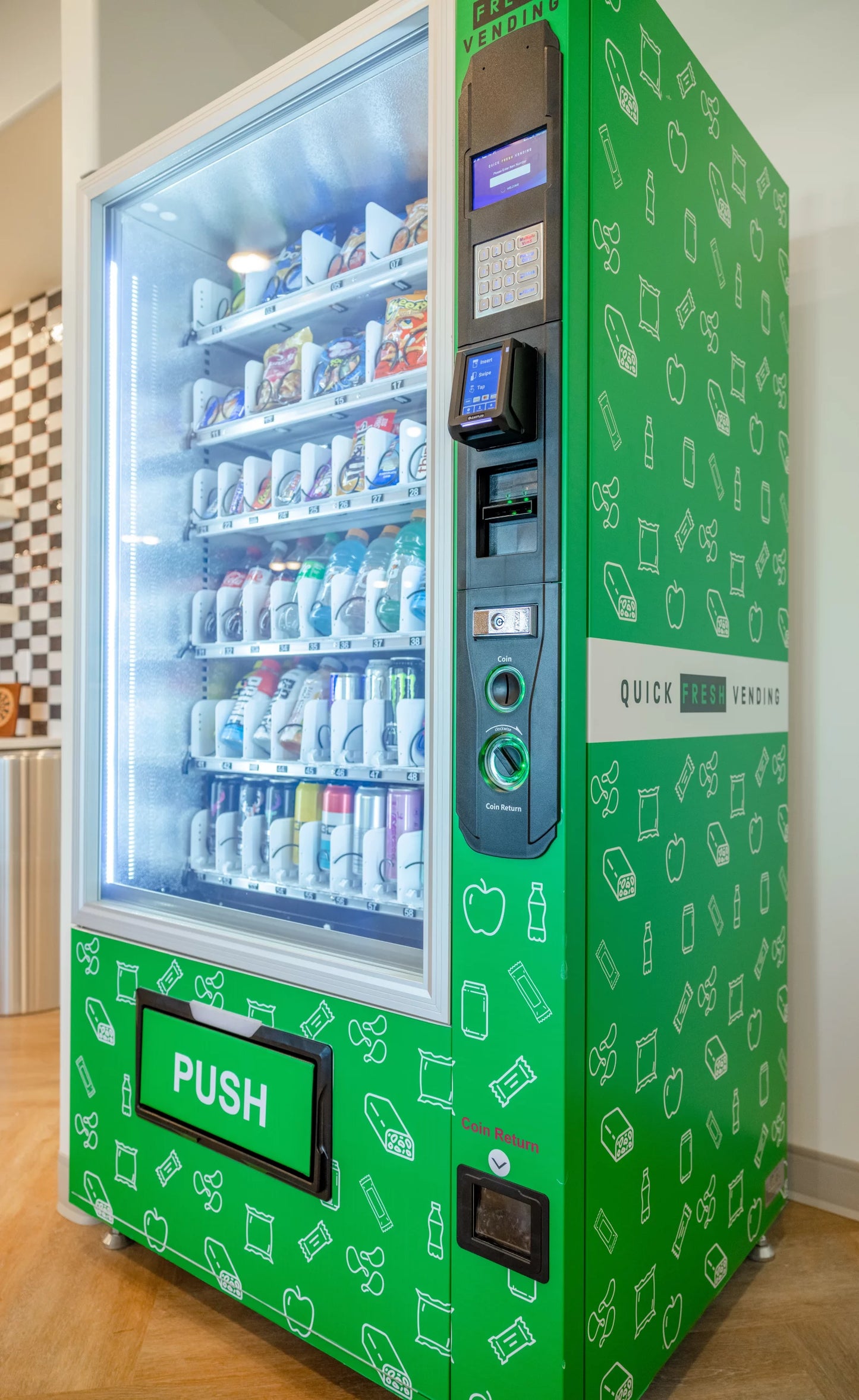 QFV 50 Combo Vending Machine