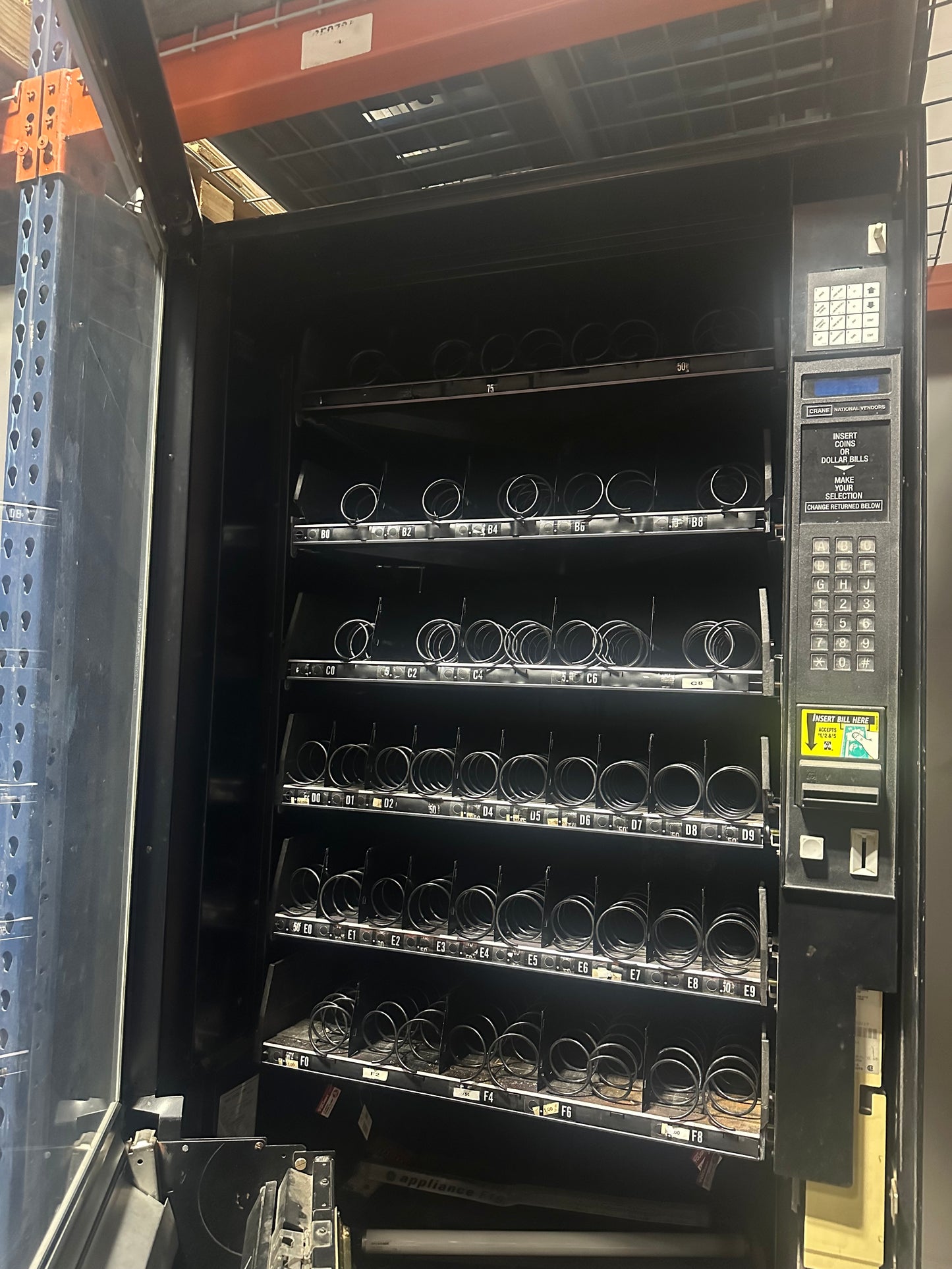 National 157 Snack Center Vending Machine – 65 Selections