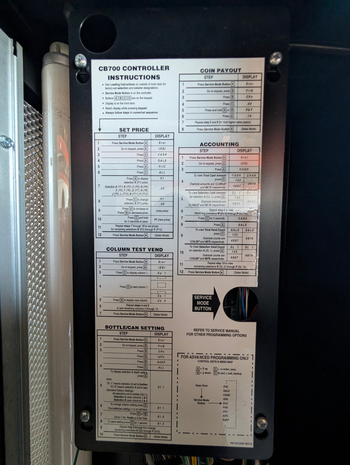 Wittern FSI USI Model 3151 Cold Soda Vending Machine