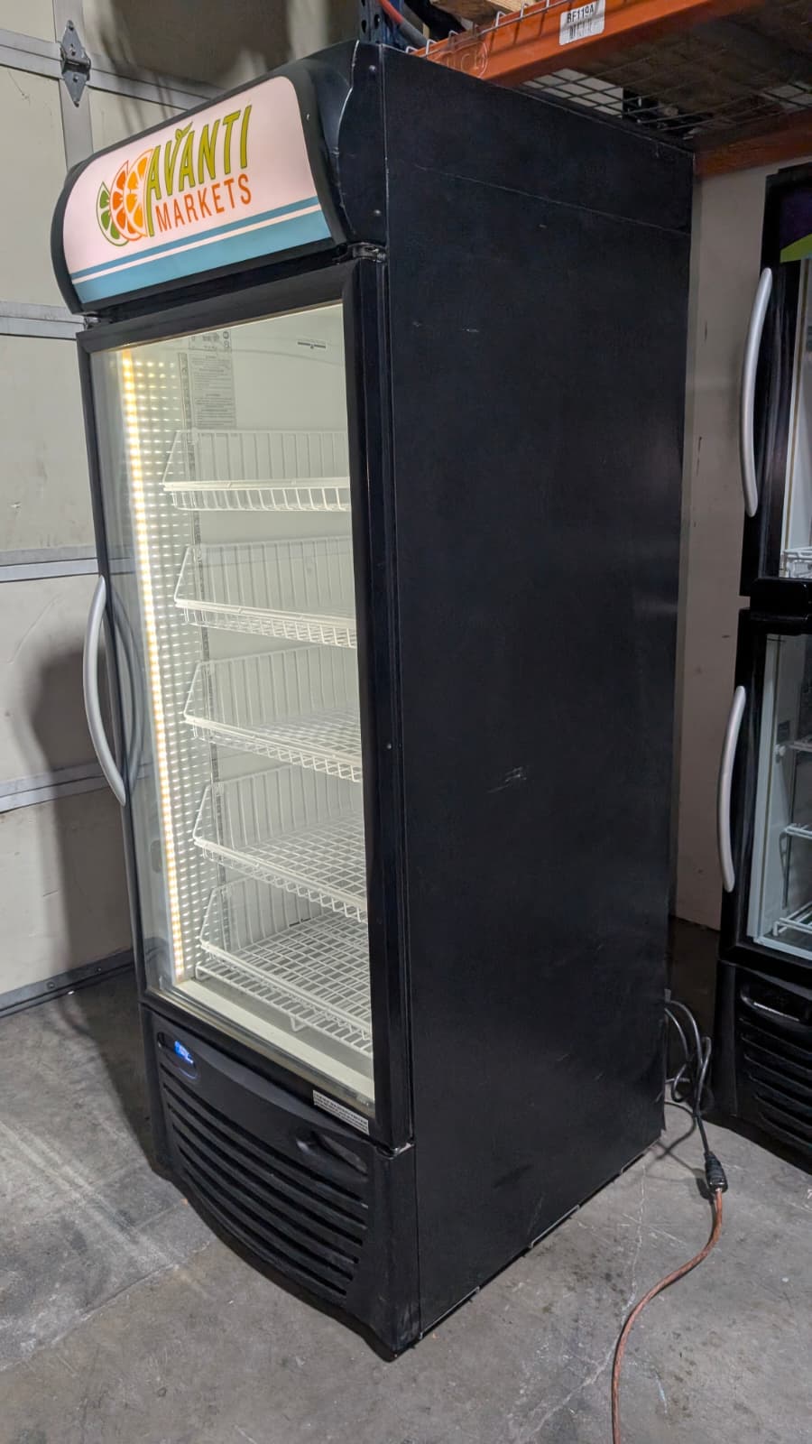 Minus Forty 22-USGF 30 One Section Display Freezer w Swing Door - Bottom Mount