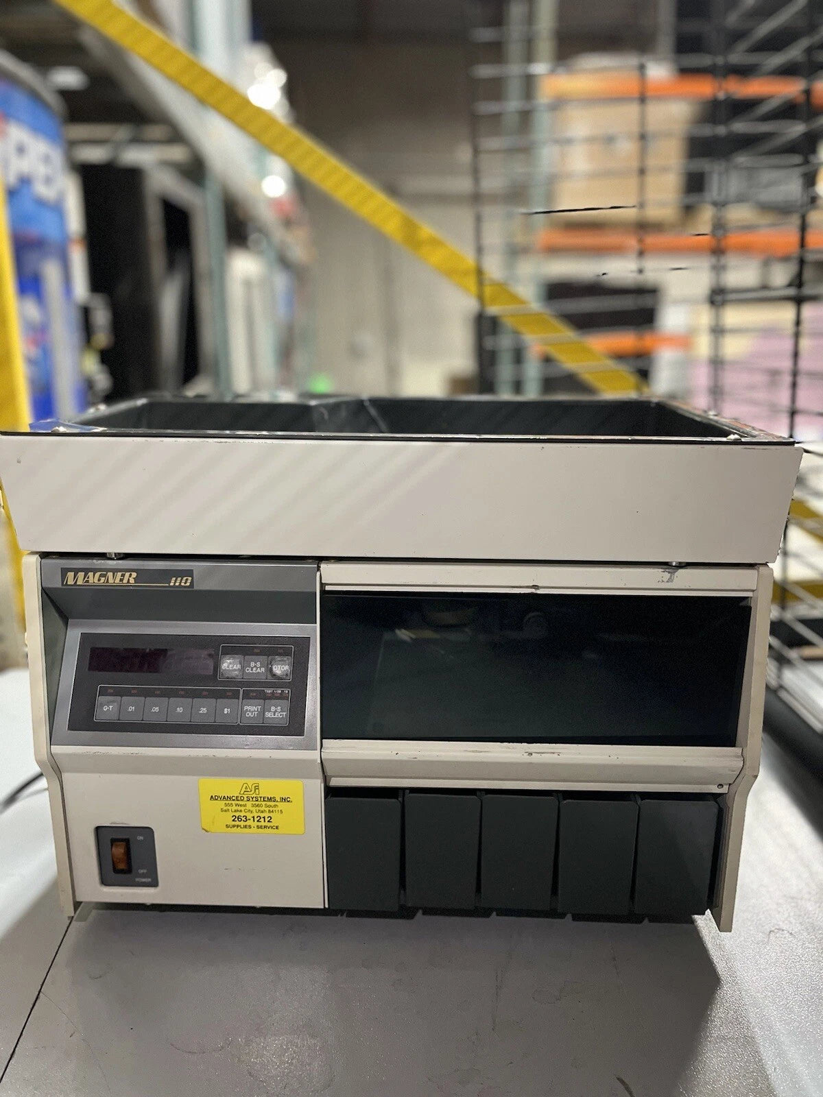 Magner 110 Coin Counter And Sorter
