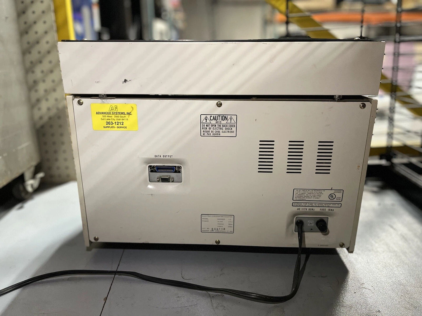 Magner 110 Coin Counter And Sorter