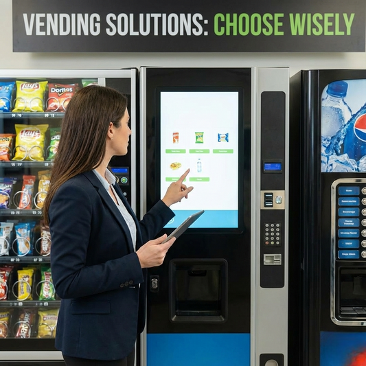 Vending Machines for Sale: How to Choose the Right Machine for Your Business