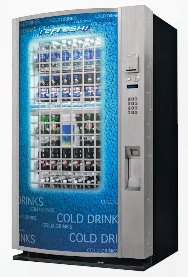 SandenVendo VUE 40 Outdoor Vending Machine