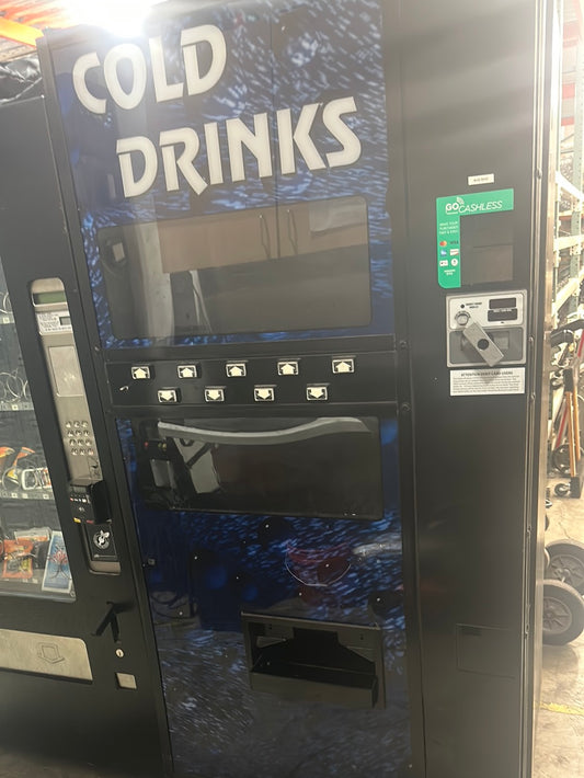 Dixie Narco 501e soda vending machine