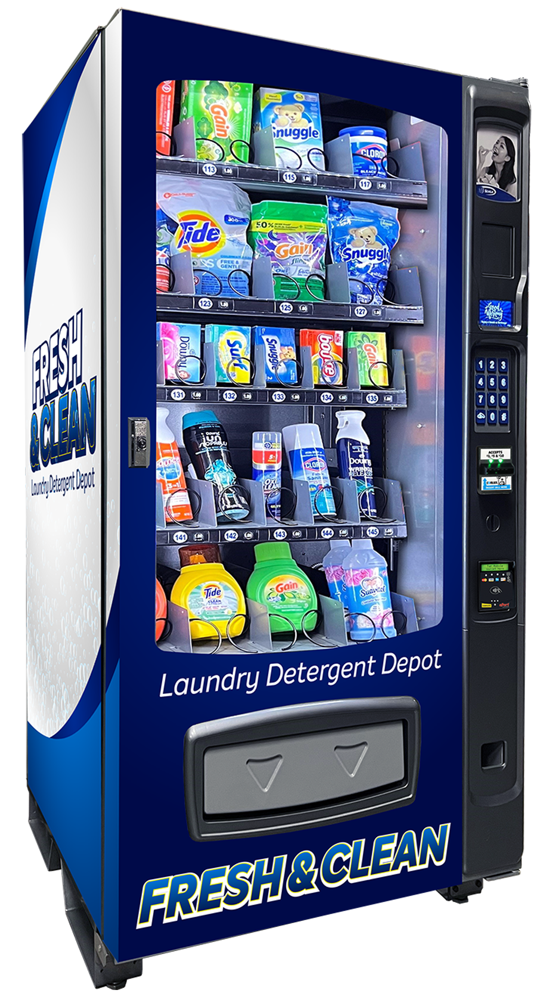 Seaga Envision 4-Wide Laundry