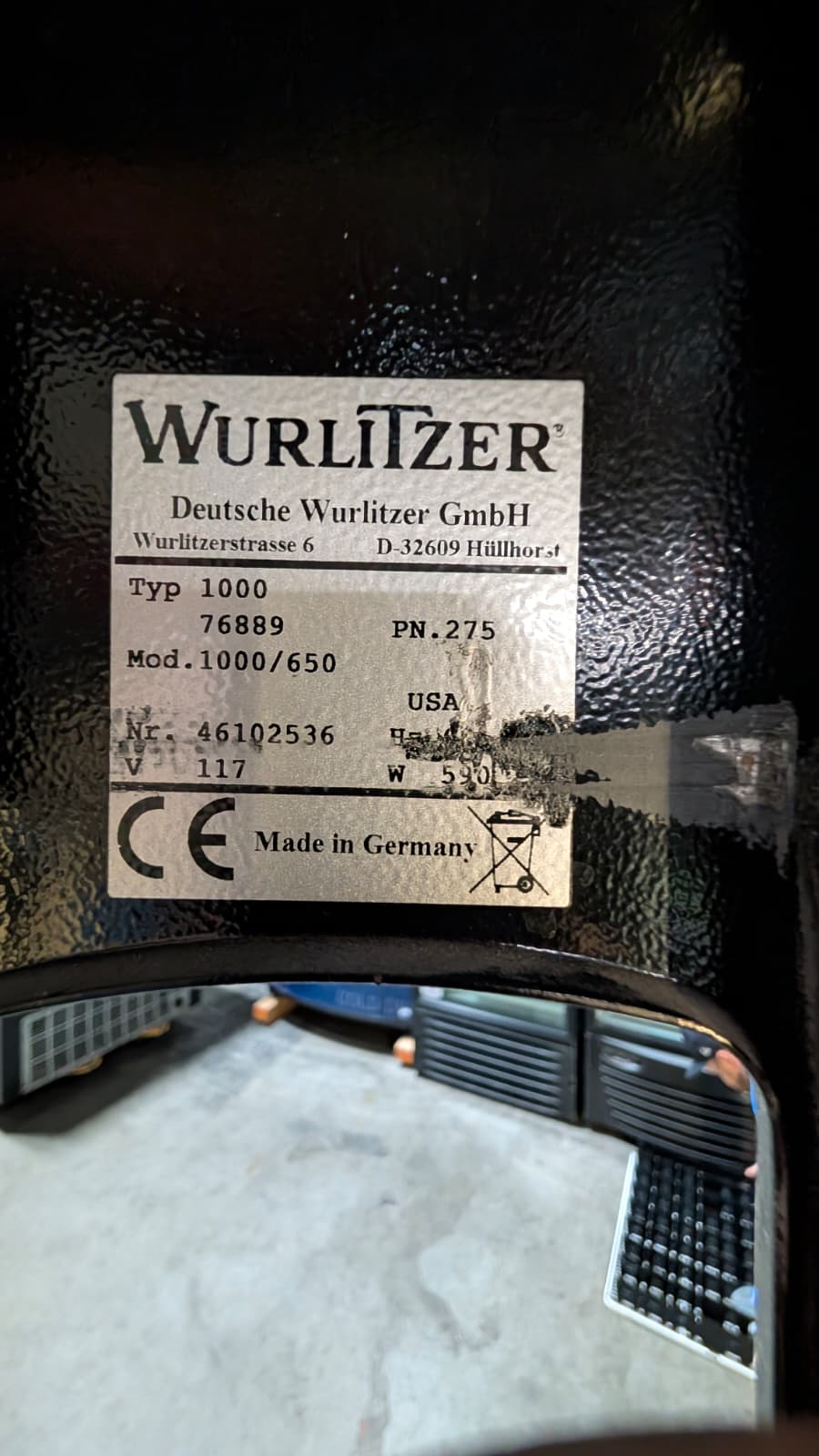 Wurlitzer 1000 Combo Snack &amp; Drink Vending Machine