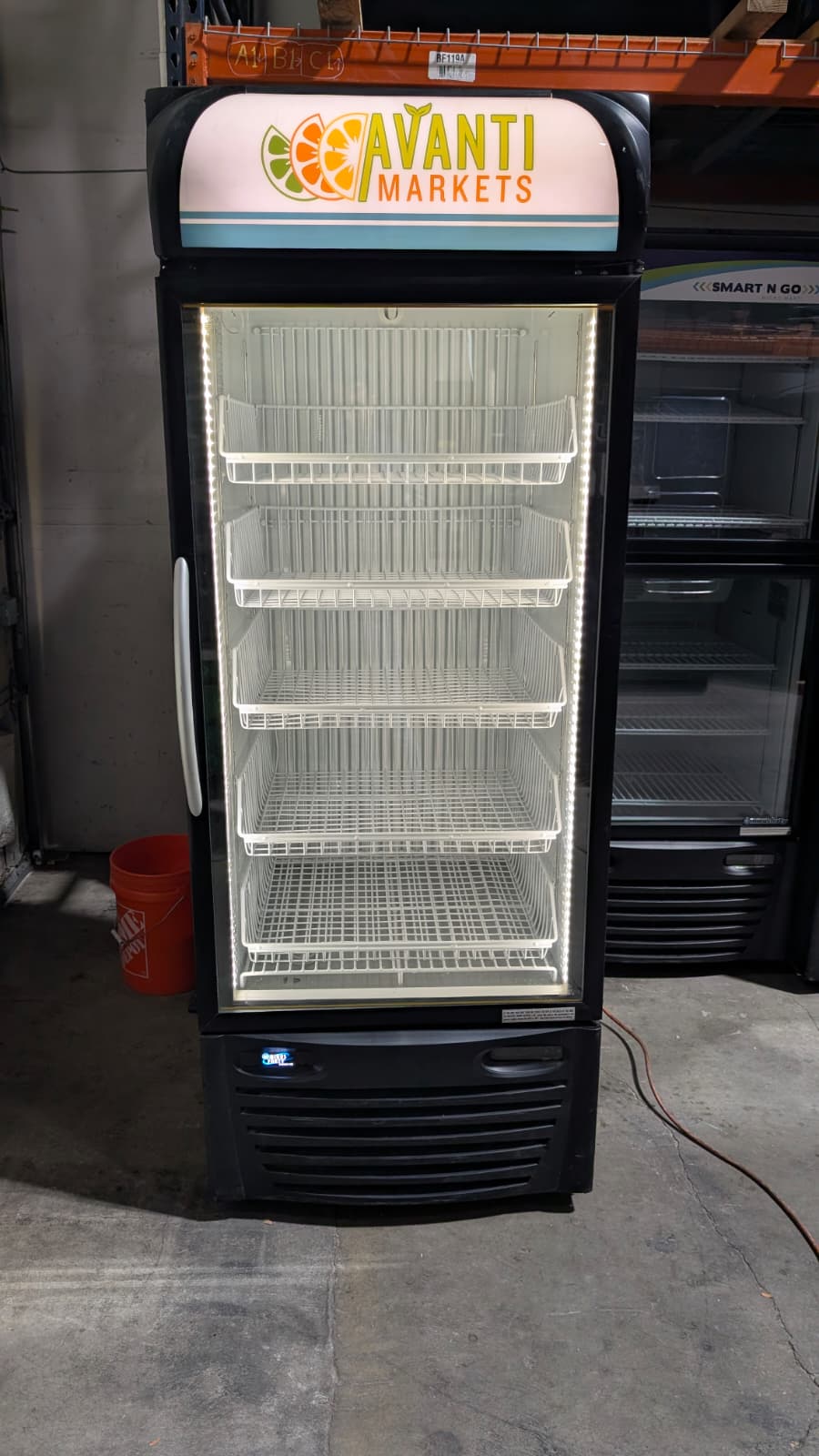 Minus Forty 22-USGF 30 One Section Display Freezer w Swing Door
