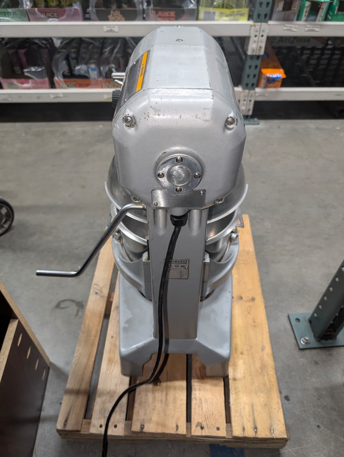 Hobart A-200T Countertop 20 Qt Dough Mixer Missing Guard, Agitator