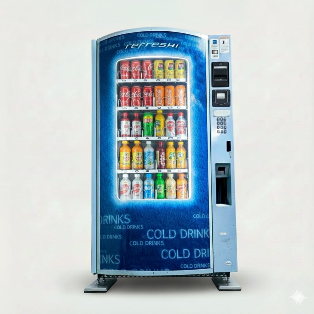 SandenVendo VUE 40 Outdoor Vending Machine