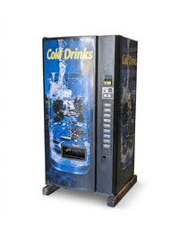 Dixie-Narco 501E Bubble Front Soda Vending Machine