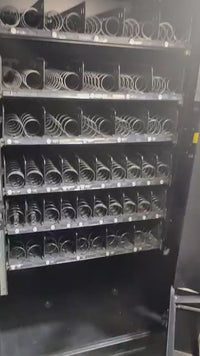 USI 3014A Glass-Front Snack Merchandiser — 4-Wide / 80-Selection Capacity