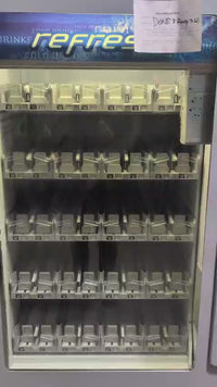 Vendo Vue 40 Glass-Front Beverage Vending Machine – Robotic Delivery, 40 Select