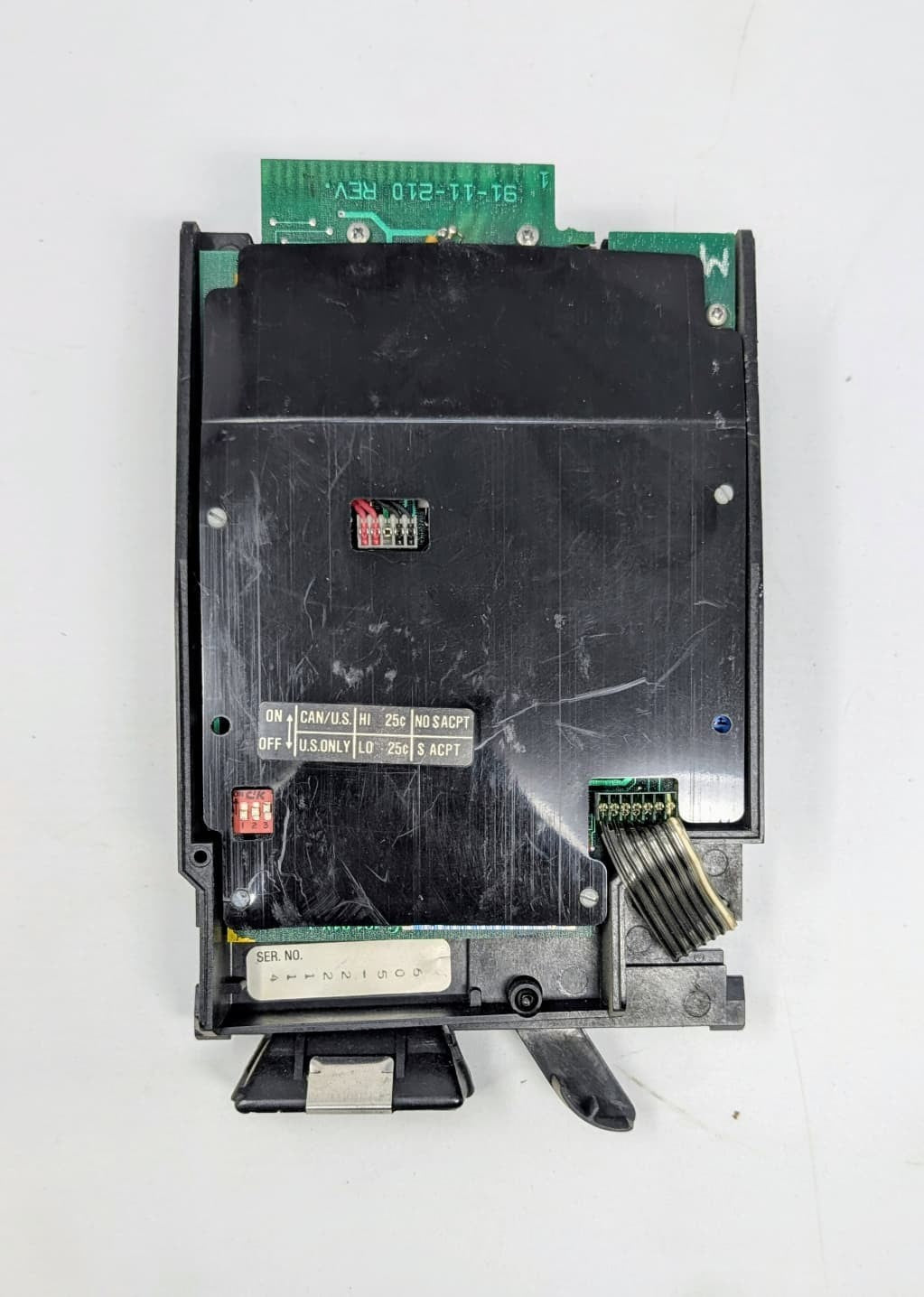 Acceptor for Mars - MC5000 - MC5900 - MC5920 & MC592 120V Changers - Refurbished