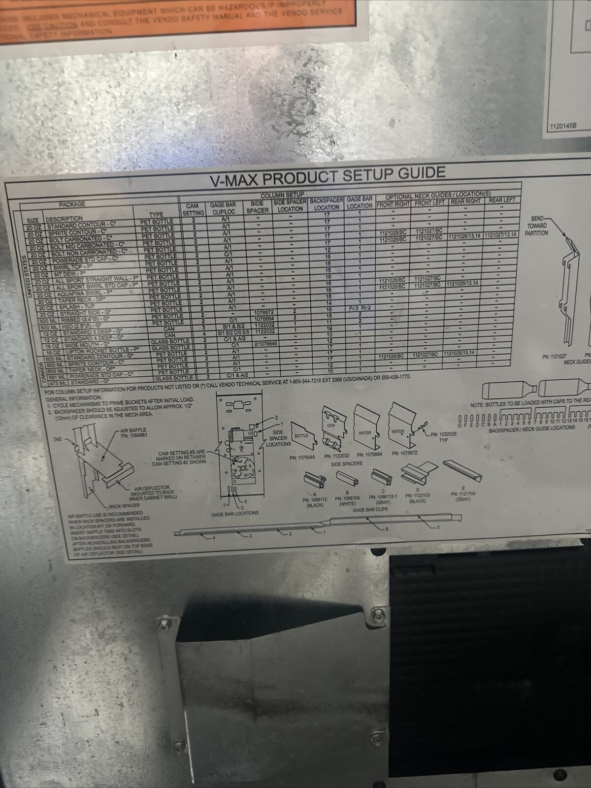 Vendo 720 Soda Vending Machine Remanufactured