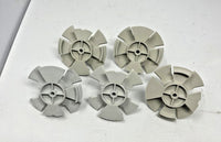 (5) USI, FSI FAWN, WITTERN SNACK VENDING MACHINE COIL SPIRAL AUGER COUPLINGS