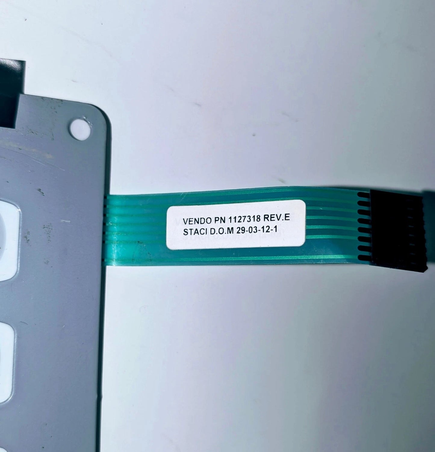 VENDO VUE 30 & 40 SODA VENDING MACHINE MEMBRANE SWITCH or KEY PAD (Part#1127318)