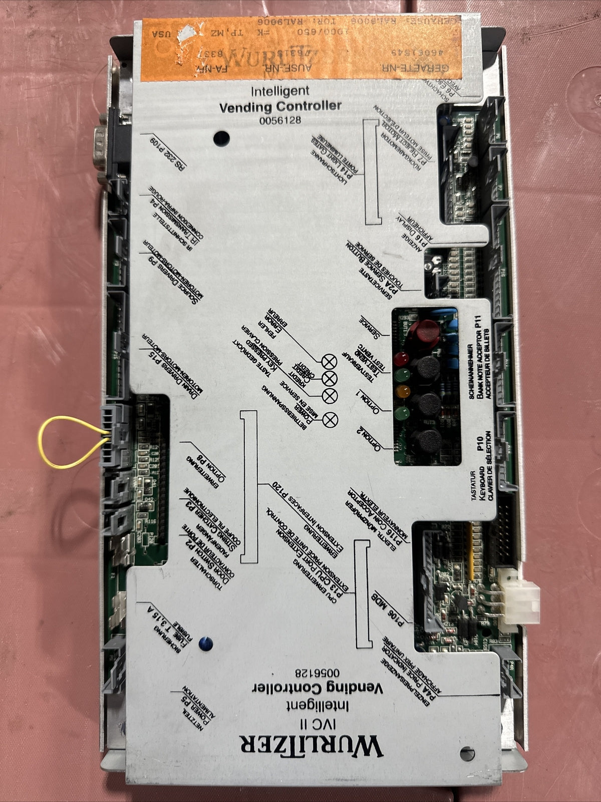Wurlitzer 645 Snack Vending Machine Control Board