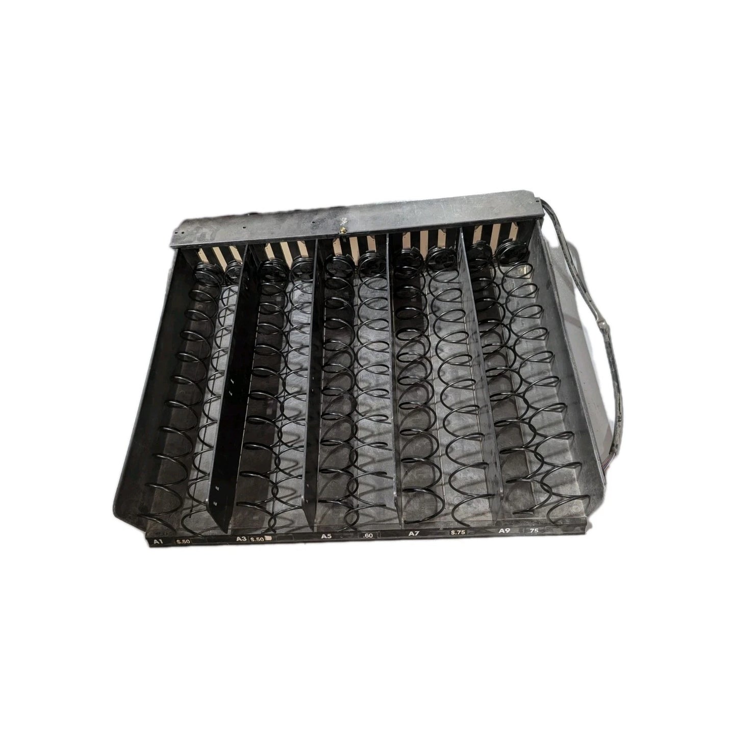 USI Wittern 3155 3155B Combo Snack Vending Machine Shelf Trays Dual Coil 5 Wide