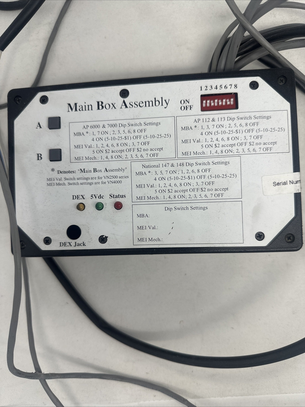 Vending Machine Conversion Kit Ap/national