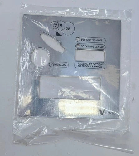 Vendo Soda Machine Face Plate Sticker 511 576 840 721 720 Models