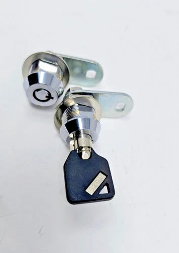 Tubular Cam Lock with 5/8 Inch Cylinder & Straight Cam, Cabinet Cam Locks Keyed