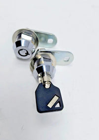 Tubular Cam Lock with 5/8 Inch Cylinder & Straight Cam, Cabinet Cam Locks Keyed