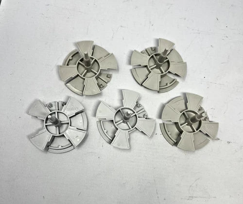 (5) USI, FSI FAWN, WITTERN SNACK VENDING MACHINE COIL SPIRAL AUGER COUPLINGS