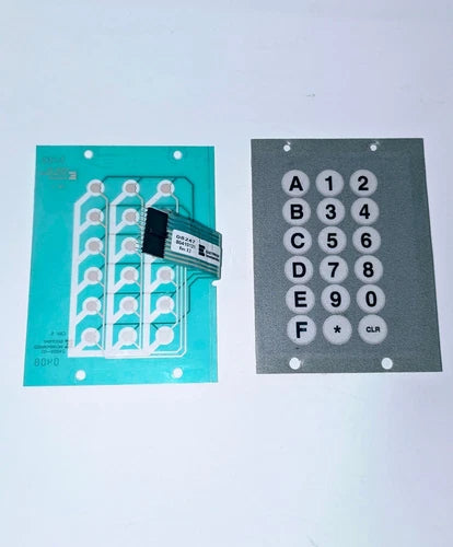 KEYPAD MEMBRAIN + COVER  BEVMAX 3 / MPN - D80410121021