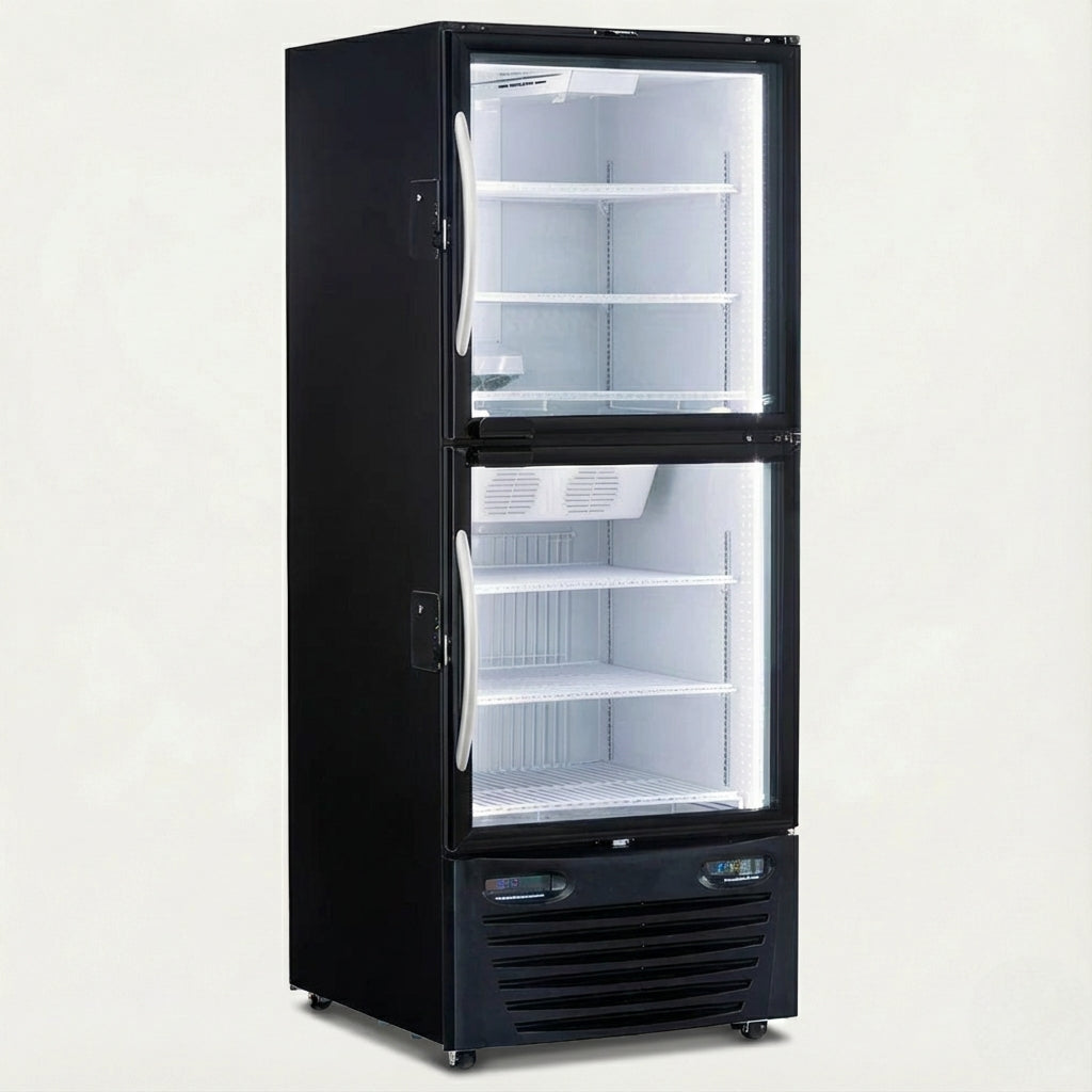 Minus Forty 22-USGF 30 One Section Display Freezer w Swing Door - Bottom Mount