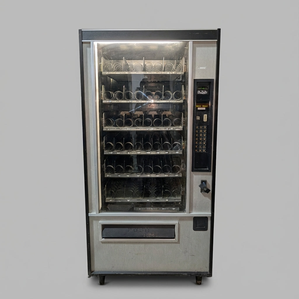 USI 3014A Glass-Front Snack Merchandiser — 4-Wide / 80-Selection Capacity