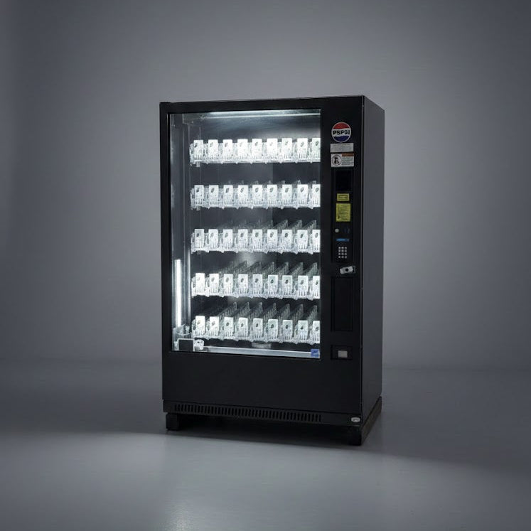 SandenVendo GF9-H Glass Front Vending Machine